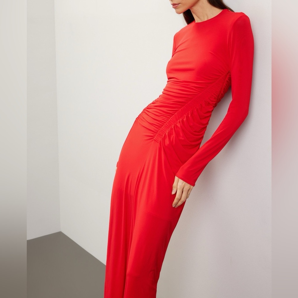 A.L.C Red Adeline Dress, XL - Picture 2 of 11